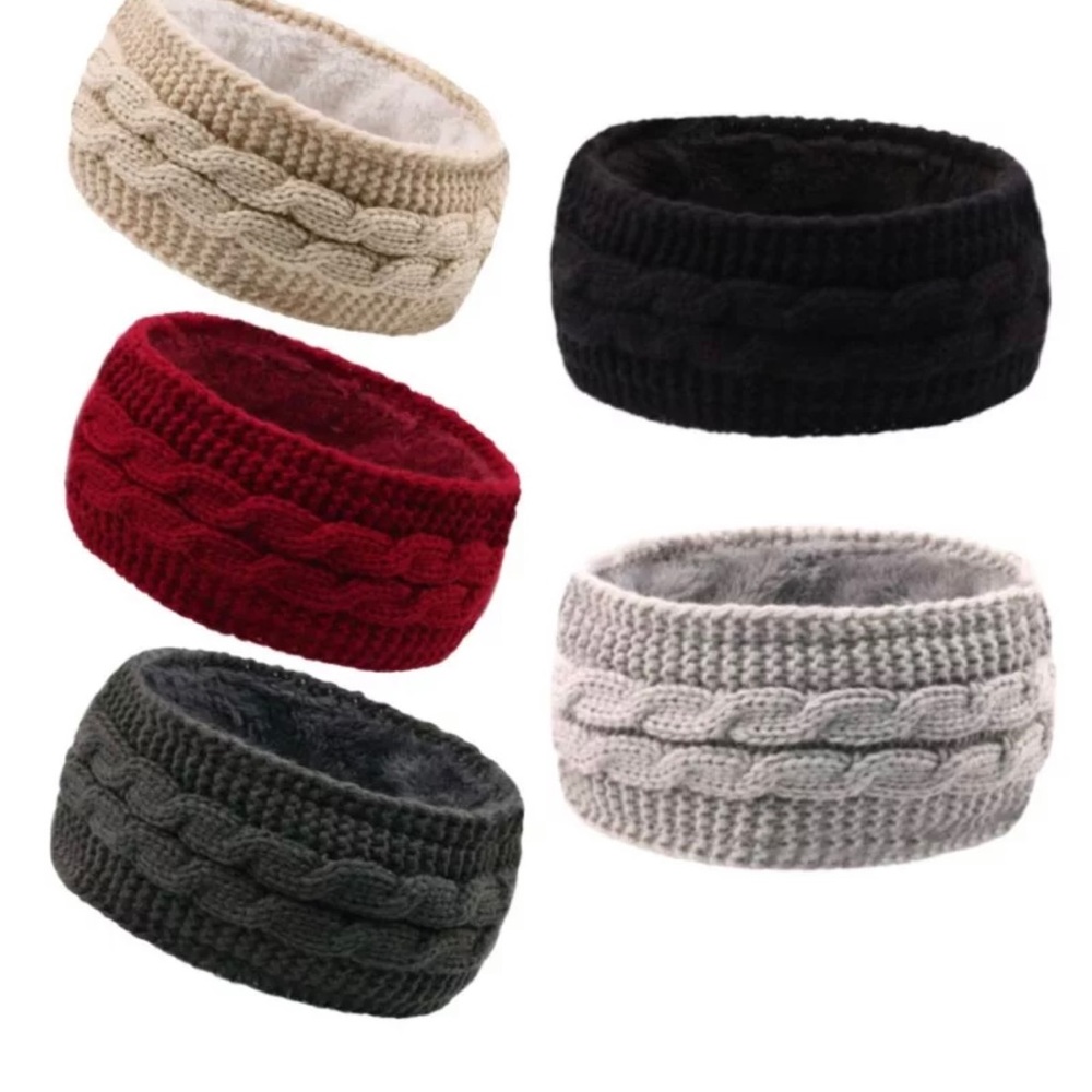 5 pack women winter headband